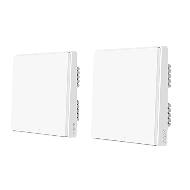 Intelligenter Schalter, Zigbee-kommunikation, Drahtloser Betrieb, D1 Ohne Neutralleiter 1kx2