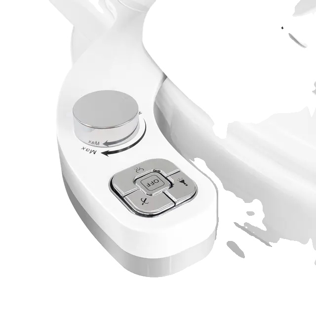Bidet-zubehör, Ultradünnes Design, Einstellbarer Wasserdruck, Chrom