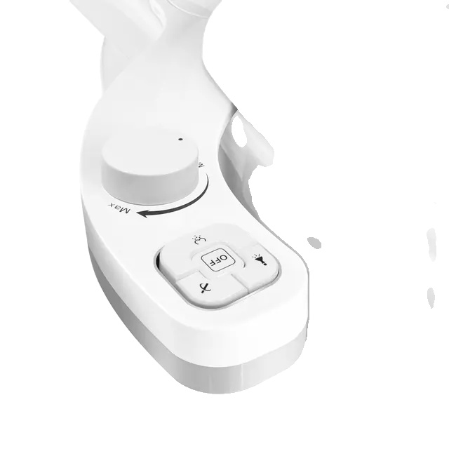 Bidet-zubehör, Ultradünnes Design, Einstellbarer Wasserdruck, Weiß
