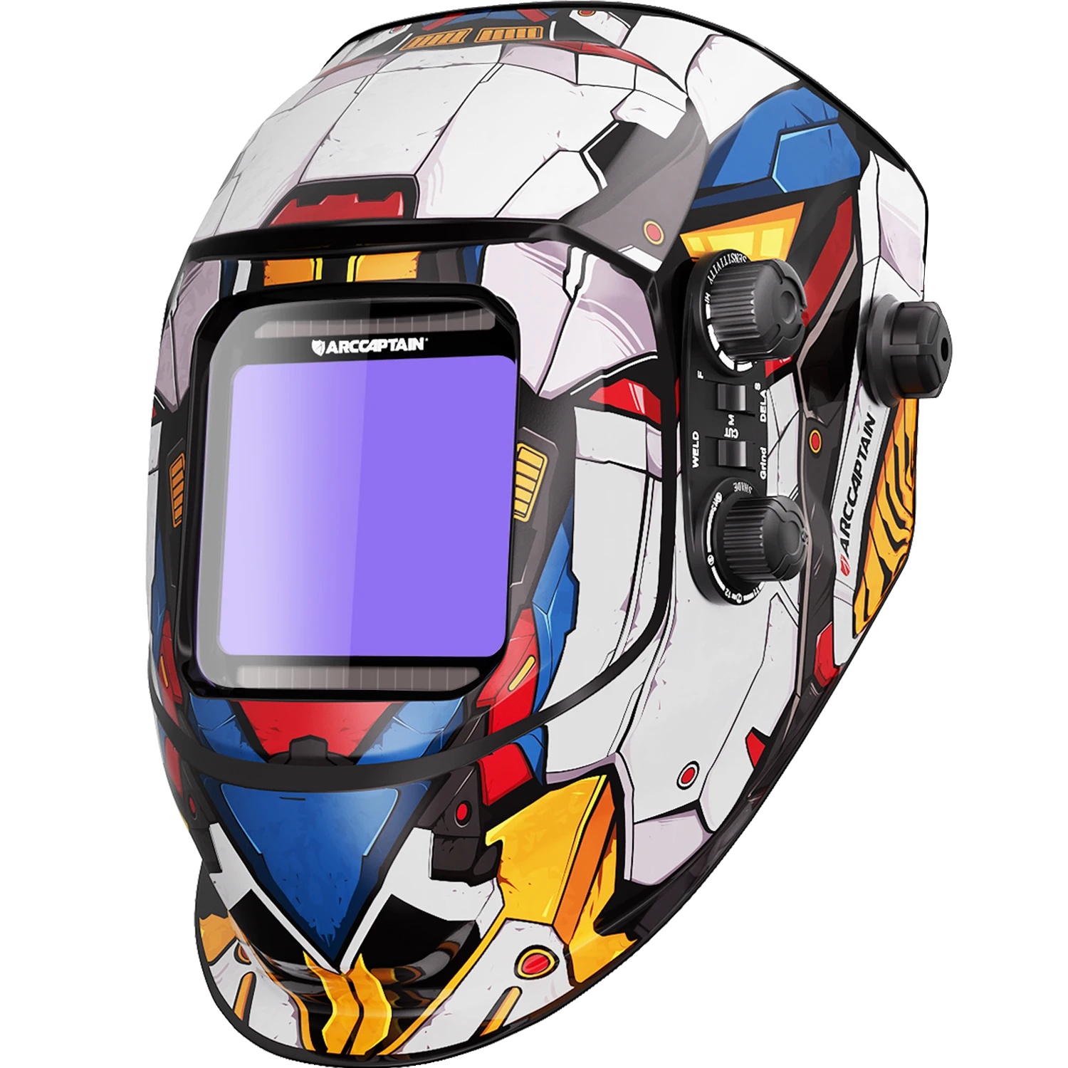 Schweißhelm, True-color-technologie, Automatische Tönungsfunktion, Ar-wc017