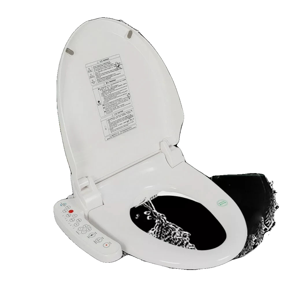 Bidet-wc-sitz, Beheizt, Selbstreinigend, Weiß, Rund