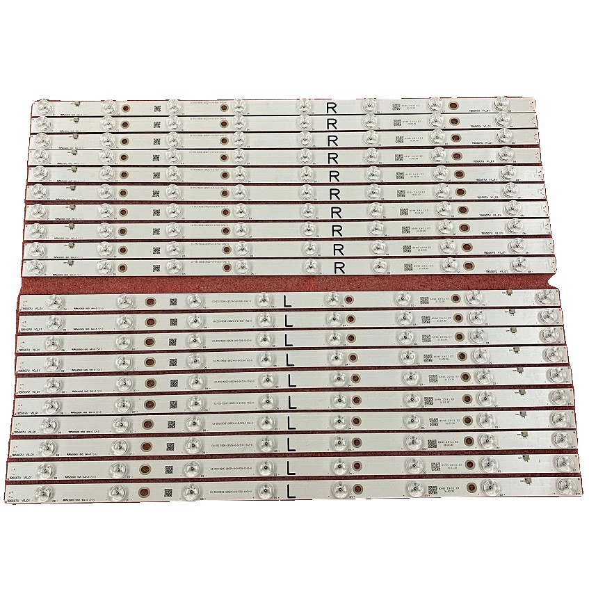 Led-streifen, 20 Leds, Länge 542 Mm, Spannung 3 V, Individuell Anpassbar, Kompatibel Mit Verschiedenen Tv-modellen