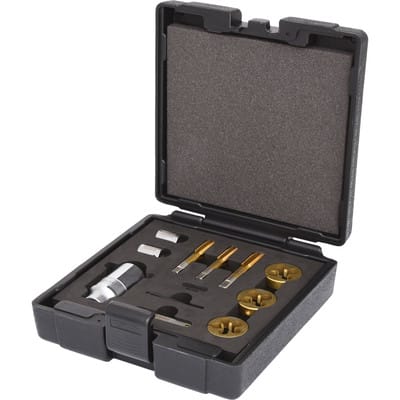 Ks Tools 3/8 Gewindeschneid-Satz für Radmuttern- und Schrauben, 11-tlg.