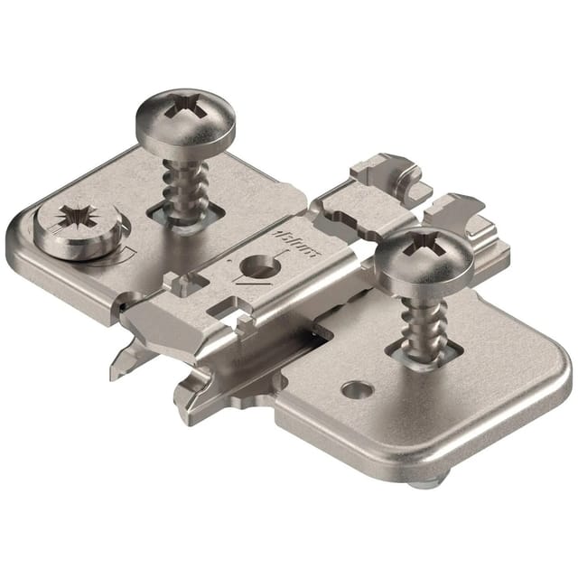 Clip Exzenter Kreuzmontageplatte, Stahl, expando, Distanz 0 mm - Blum