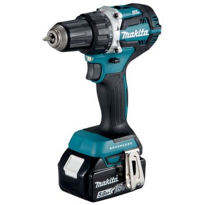 Akku-Bohrschrauber DDF484RTE, 18 v, 2x 5,0 Ah und Ladegerät im Transportkoffer - Makita