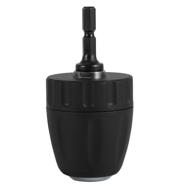 Schraubendreherfutter, 0,8–10 Mm 3/8"-24unf Schnellspannbohrfutter Mit 1/4"-sechskantaufnahme, Bohrzubehör