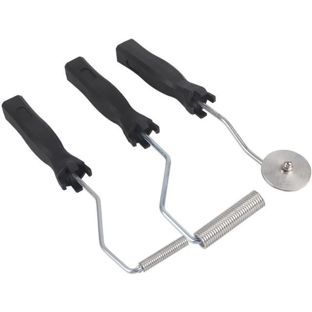 Eosnow 3-teiliges Werkzeugset für GFK-Blasenpaletten aus Aluminiumlegierung (Sägezahn)