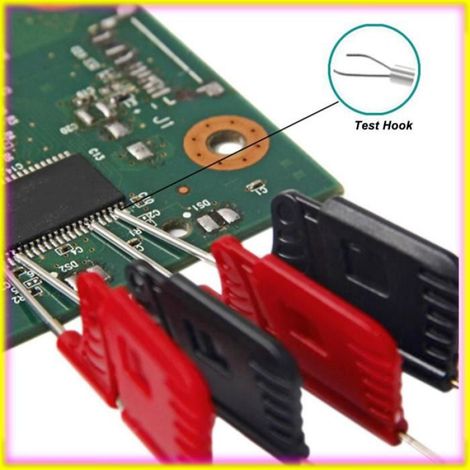 Keenso Ic Clip Sdk08 Testclip Sdk08, Micro Ic Smd Chip Fußklemme, 40v 2a Testclip Für Computergehäuse