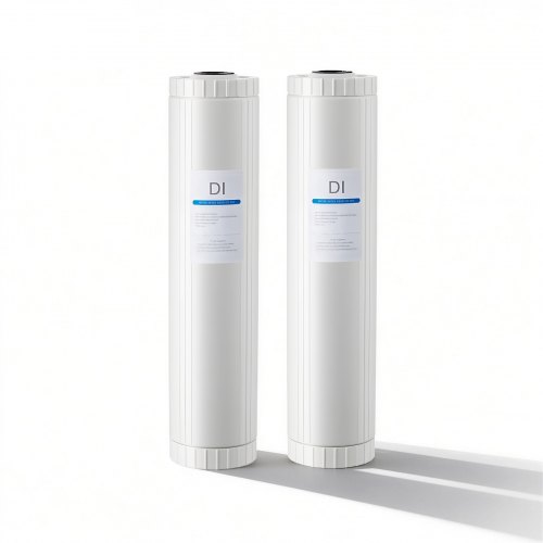 2x Deionisiertes Wassersystem Für Autowäsche Ersatzfilter, Duale 4l Gemischte Di-harz-filterkartuschen Für Deionized Autowaschanlage, Di-harz Nachfüllpack 51 Cm Für Entionisiertes Wassersystem