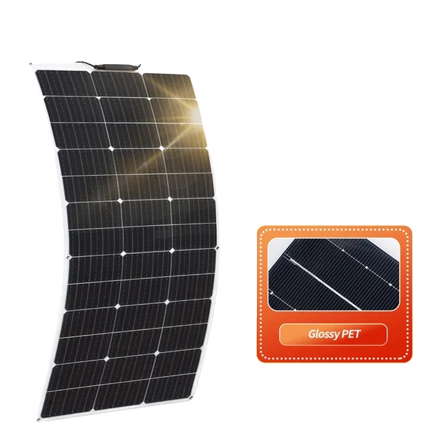 Flexibles Solarpanel, 150 W, 18 V Ladespannung