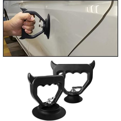 Set Mit 2 Auto-dellenentfernern, Saugnäpfen Zur Reparatur Von Karosseriedellen, Saugnapf-dellenentfernern Zur Reparatur Von Dellen An Mobiltelefonen Und Autos