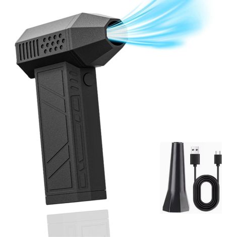 Gebläse, 140.000 U/min, Leistungsstarker Gebläsemotor Mit 1 Betriebsmodus, Hergestellt In [herkunftsland], Mit Led-taschenlampe, Wiederaufladbarer Druckluftstaubsauger Per Usb-c Für Die Reinigung Von