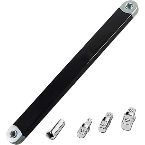 Pro Offset-verlängerungsschlüssel 39 X 3,8 Cm (schwarz) Multifunktionaler Winkel-verlängerungsschlüssel, Geeignet Für Beengte Platzverhältnisse