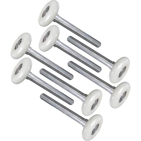 Set Mit 8 Robusten 4,6 Cm Nylon-garagentorrollen, 6200zz Kugellager, 120 Mm Welle (120 Mm Garagentorrolle)