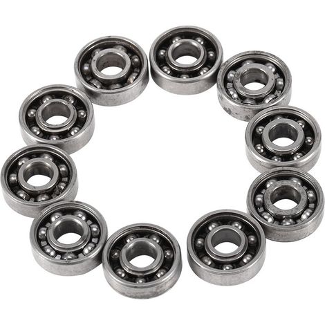 10 Stück Miniaturkugellager, Mini-608-kugellager, 8 X 22 X 7 Mm Lager Und Spitzenreparaturteile, Stahllager Für Fingertip-spielzeug, Stahllager