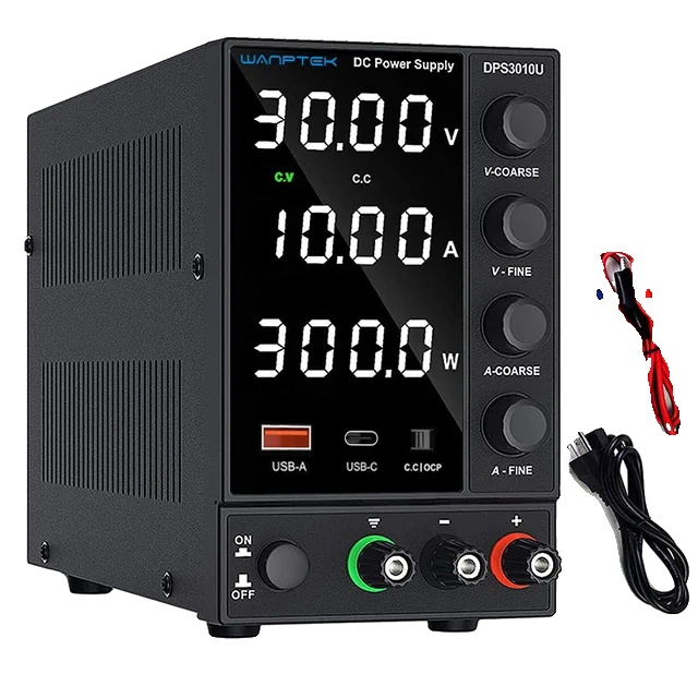 Gleichstromnetzteil, Digitalanzeige, Schnelllade-usb-schnittstelle, Dps3010u 30v 10a