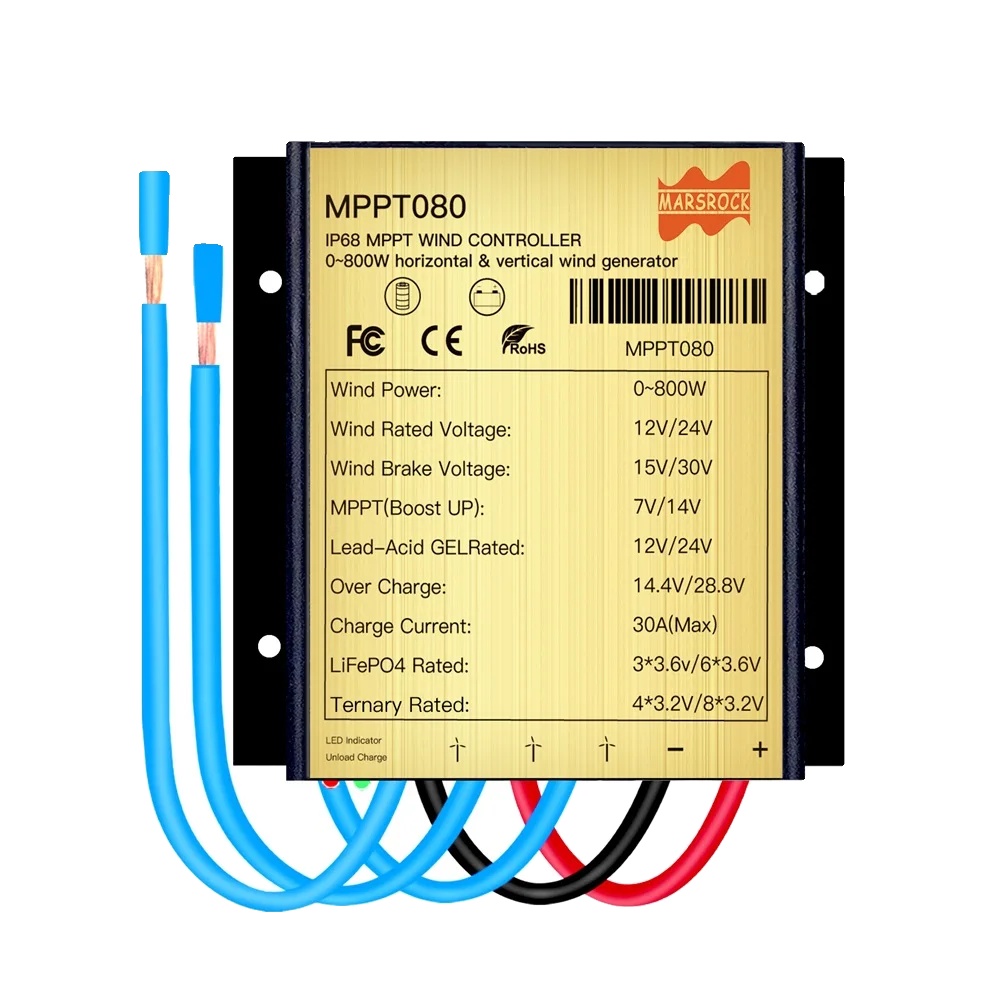 Mppt080-controller, 800 W Leistung, Ip68 Wasserdicht