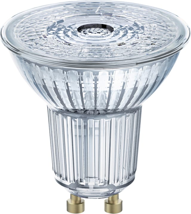 LED-Spotlampen PAR16 GU10, 4.3W , warmweiß.