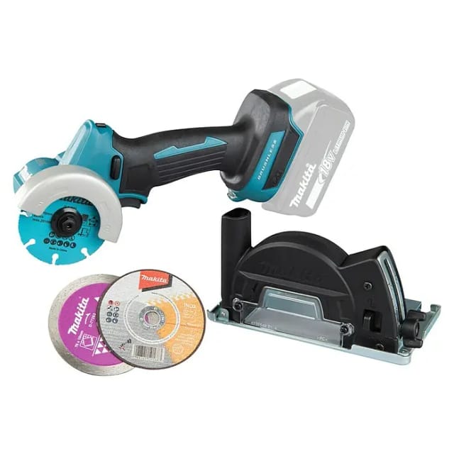 Akku-Winkelschleifer DMC300Z, 18V ohne Akku und Ladegerät im Karton - Makita