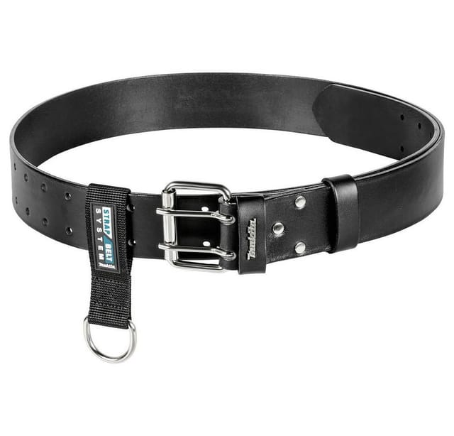 Makita - Schwerlast Ledergürtel schwarz
