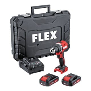 2-Gang Akku-Bohrschrauber dd 2G 18.0-EC LD/2.5 Set inkl. 2 Akkus 2,5 Ah - Flex
