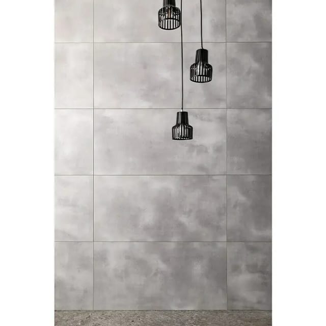Grosfillex - Kunststoffpaneel gx Wall+ Grey Cement 90 x 45 cm 5 mm Wandverkleidung