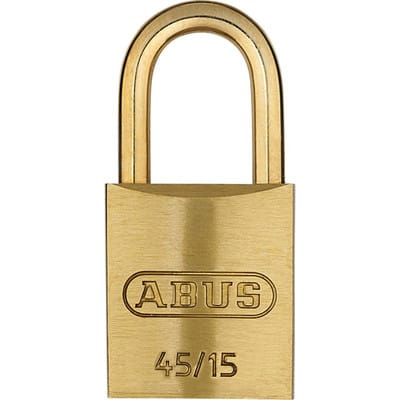 Vorhangschloss Messing 45MB/15 b/sb - Abus