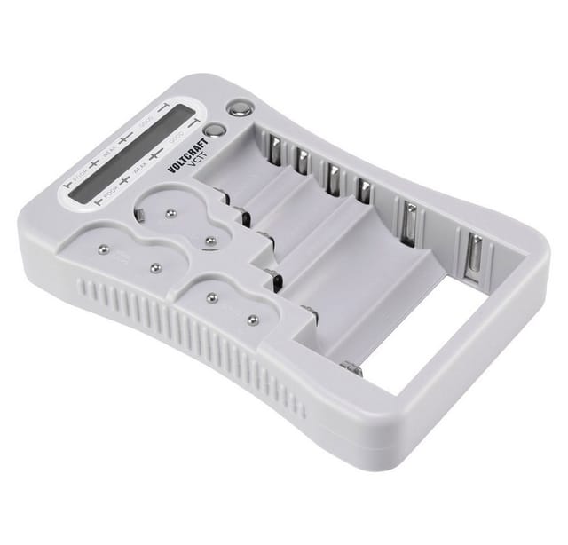 Voltcraft - Batterietester VC1T Messbereich (Batterietester) 1,5 v, 3 v, 6 v, 9 v Batterie VC-12613270