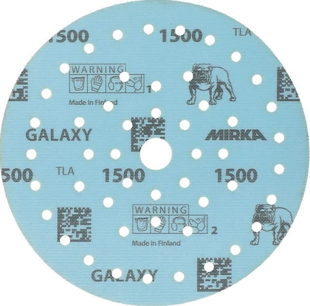 Grip Multifit Schleifscheibe - ø 150 mm - Packung mit 50 Stück - Korn 1500 - FY6M105094 - Mirka