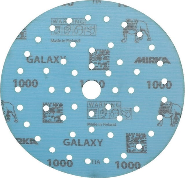Grip Multifit Schleifscheibe - ø 150 mm - Packung mit 50 Stück - Korn 1000 - FY6M105092 - Mirka