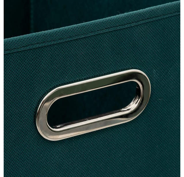 Stoffkorb 31x31cm mix n modul petrolblau - 5five