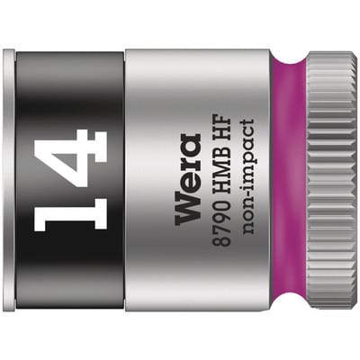 Steckschlüsseleinsatz 6-kant 3/8' 14mm, mit Haltefunktion - Wera