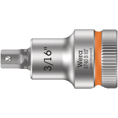 8740 b hf 05003085001 Außen-Sechskant Steckschlüsseleinsatz 3/16' 3/8' (10 mm) - Wera