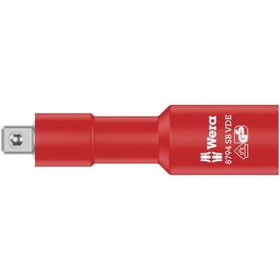 8794 sb vde Zyklop 05004964001 Steckschlüssel-Verlängerung Antrieb 3/8' (10 mm) 91 mm 1 St. - Wera