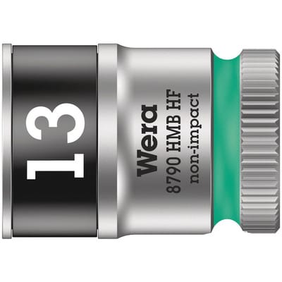 Steckschlüsseleinsatz 6-kant 3/8' 13mm, mit Haltefunktion - Wera