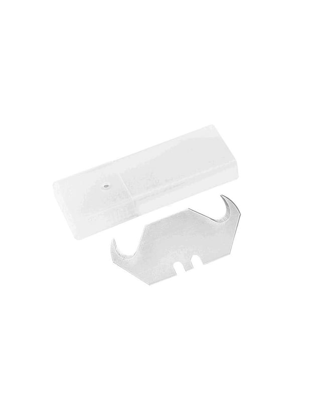 TOLSEN SK5 Stahl Doppeltrapezklingen, Box mit 5 Stück, 50x19 mm