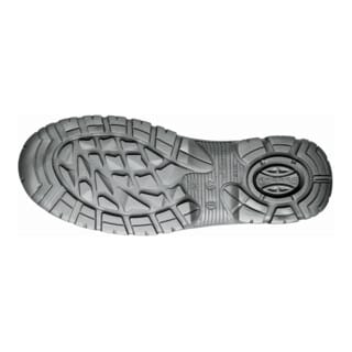 U.power Sicherheitssandale magic Gr.43 grau Leder S1P src EN20345 - BC30335-43