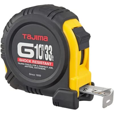 Bandmass / Maßband G-Lock (25mm x 10m) GL25-100D-EUR - Tajima
