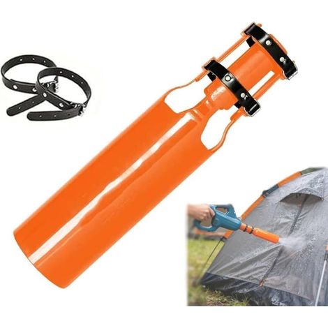 Luftverstärker Für Laubbläser, Laubbläser – Luftstromverbesserer-zubehör, Doppelersatz Für Verschiedene Wetterbedingungen, Schnee, Hinten (orange)