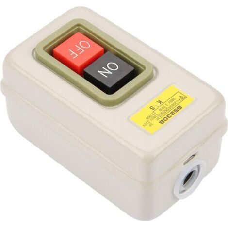 – 25-a-drehstromschalter – 3-poliger Ac-drucktaster (380 V) – Robustes Material – Direkte Motorsteuerung (3,7 Kw) – Bs230b