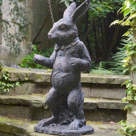 Alice Im Wunderland Gartenfigur, Raupe, Kunstharzskulptur, Dekoration Für Drinnen Und Draußen, Geschenk, Art Déco