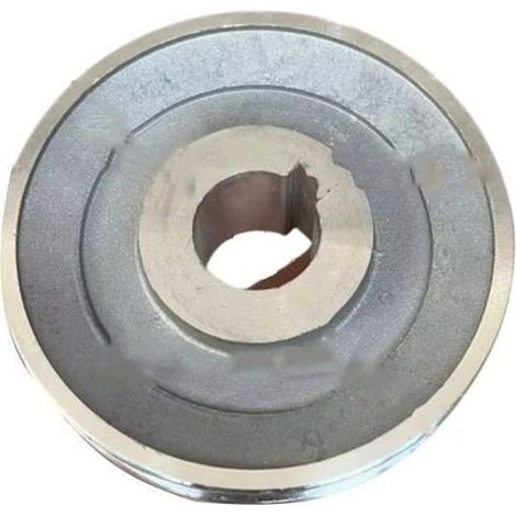 Aluminium-motorriemenscheibe Typ A Mit Einer Nut Für Luftkompressoren, 100 Mm Durchmesser, 19 Mm Innenbohrung Und 13 Mm Riemenbreite (97 X 19)