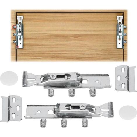 2-teilige Schrankaufhängung, Wandmontage, Verdeckte Hängehalterung Für Küchenschränke, Verstellbar, Tragkraft 150 Kg, Wandmontage-schrankaufhängung