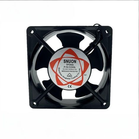 220-v-axiallüfter Dp200a Aus Selbstverlöschendem Abs, Zur Schweißrauchabsaugung Und Schaltschrankkühlung, 120 X 120 X 38 Mm, Drehzahl 2200–2600 U/min
