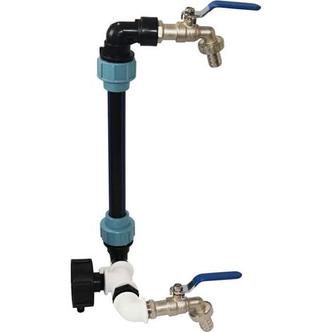 Ibc-tankhahn-set Mit Schwanenhals, 1000-liter-tankhahn, 1000-liter-tankanschluss, 1000-liter-regenwassernutzungsanlage