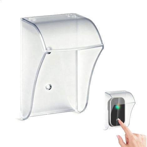 Transparente Außentürklingelabdeckung Mit Schrauben, Universelle Wasserdichte Wandabdeckung, Schützt Vor Regen, Schnee, Staub Und Seeigeln