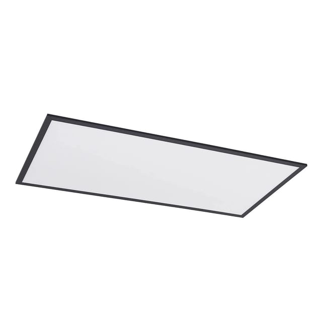 Led Panel 'Nelios' aus Aluminium dimmbar mit Fernbedienung für Wohnzimmer & Esszimmer von Lindby