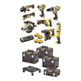 Dewalt - Akku-Schlagbohrschrauber-Set 18 v / 5Ah, DCK853P4T-QW