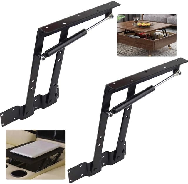 Hebezubehör, 2-teiliger Klapplift, 50 Kg/100 Lb, Lift-up-couchtisch-heberahmen, Lift-up-federmechanismus