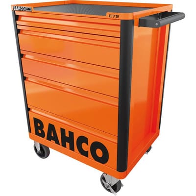 Bahco Campaign Werkstattwagen mit 5 Schubladen, orange (RAL 2009)